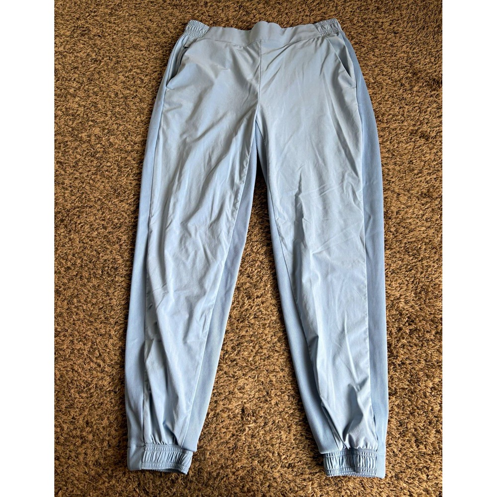 Athleta Brooklyn Lined Jogger Pants Size 6 Pull On Pockets Polyester Spandex